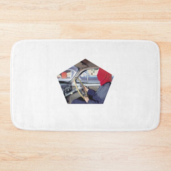 Item preview, Vintage Car Driver Mysterious Red Headcover, Merch By Amazon, Redbubble, Teepublic, Limited Edition designed and sold by WaddleWonders.
