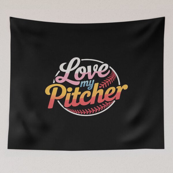 Item preview, Love My Pitcher Baseball Cheer Parent designed and sold by HORIZBoutique.