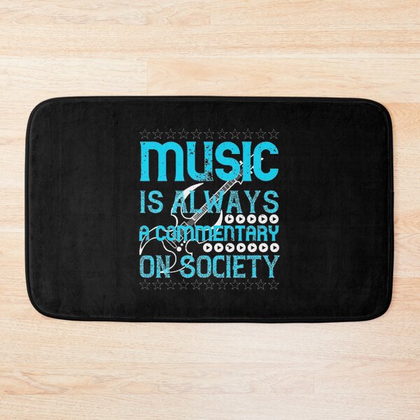 Item preview, Music Is Always A Commentary On Society, Merch By Amazon, Redbubble, Teepublic, Limited Edition, Pe designed and sold by WaddleWonders.
