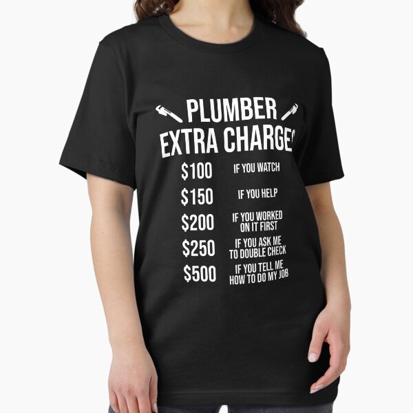Item preview, Lustiger Klempner-Extralade-Klempnerarbeit-Geschenk-T-Shirt designed and sold by zcecmza.