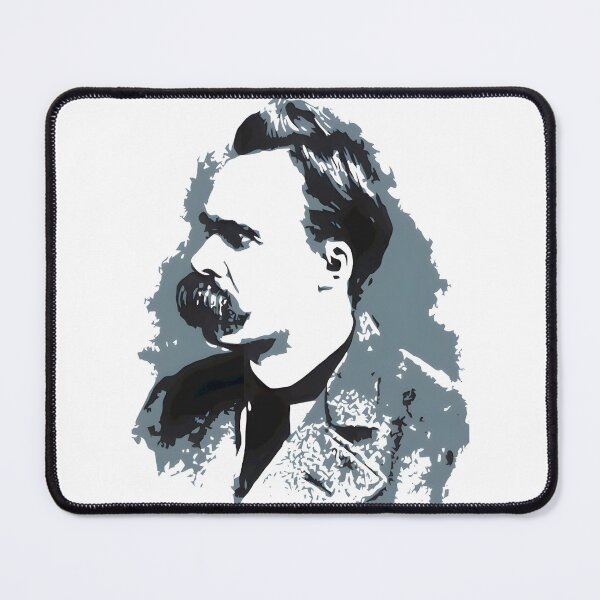 Item preview, Friedrich Nietzsche Portrait Vector Drawing Png, Merch By Amazon, Redbubble, Teepublic, Limited Edi designed and sold by WaddleWonders.