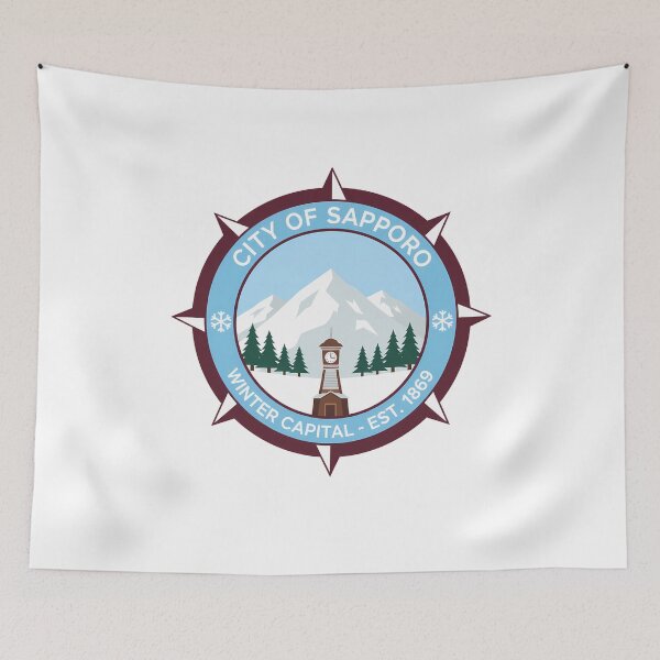 Item preview, Sapporo City Winter Capital Emblem Est 1869 designed and sold by k3rstman1.
