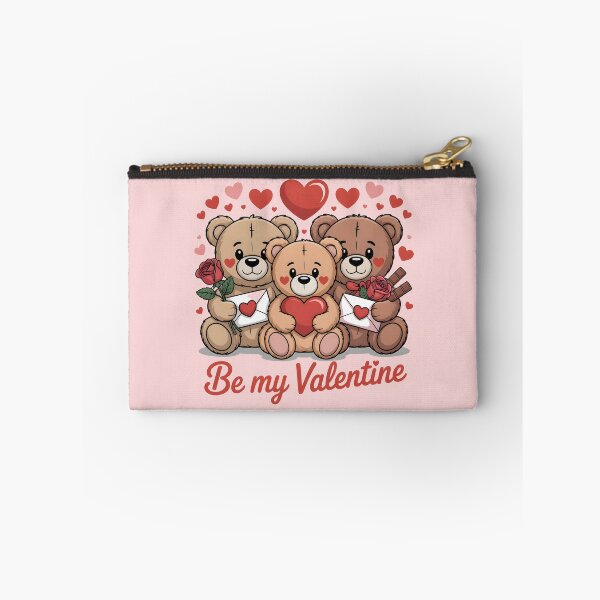 Item preview, Cute Valentine Bears – Be My Valentine designed and sold by Nimkaew.