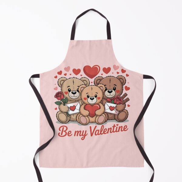 Item preview, Cute Valentine Bears – Be My Valentine designed and sold by Nimkaew.