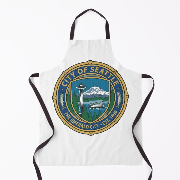 Item preview, Seattle Emerald City Space Needle Mount Rainier Ferry designed and sold by k3rstman1.
