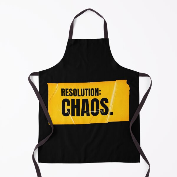 Item preview, Resolution: Chaos - Yellow Tape Aesthetics designed and sold by Wow.Monique.
