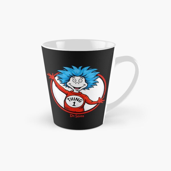 Item preview, Thing 1 Inspired Cartoon Emblem Graphic designed and sold by Deenx35.