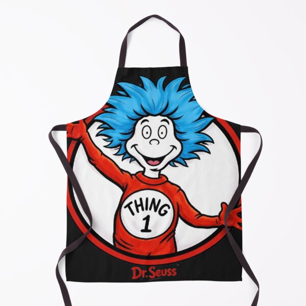 Item preview, Thing 1 Inspired Cartoon Emblem Graphic designed and sold by Deenx35.