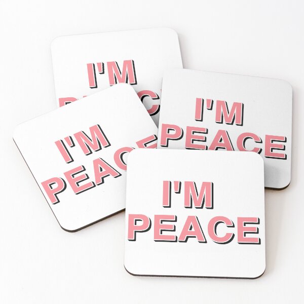 Item preview, I'm Peace Matching Pun Design Funny Couples Match designed and sold by JonathanP514.