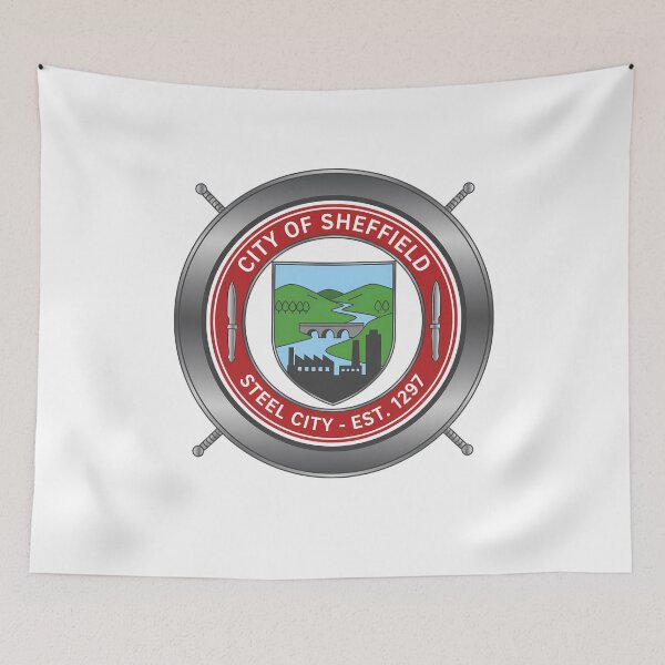 Item preview, Sheffield Steel City England Est 1297 Emblem designed and sold by k3rstman1.