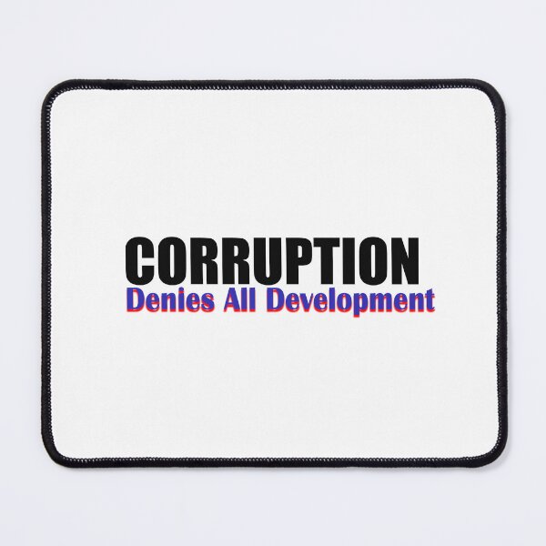 Item preview, Corruption Denies All Development designed and sold by annenambiro.