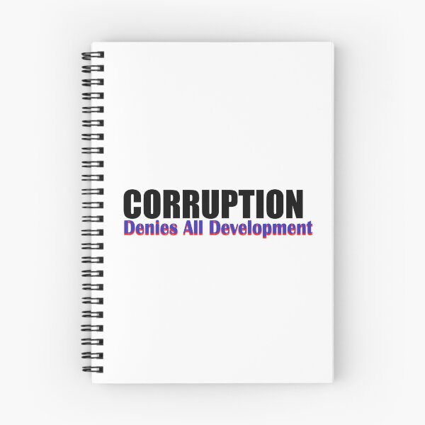 Item preview, Corruption Denies All Development designed and sold by annenambiro.