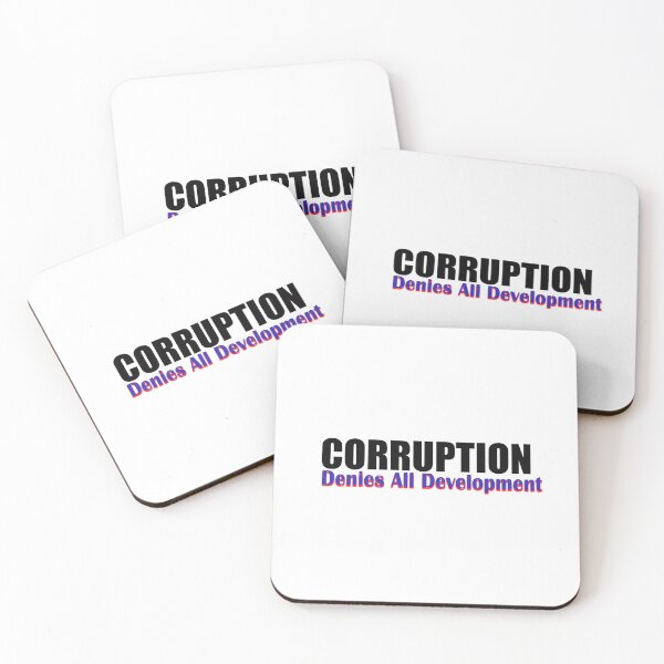 Item preview, Corruption Denies All Development designed and sold by annenambiro.