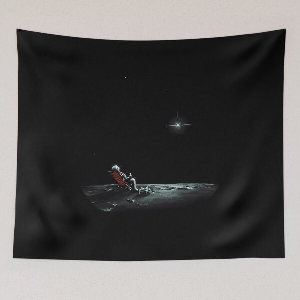 Item preview, Space Chill Night Scene designed and sold by nimoshuy22.