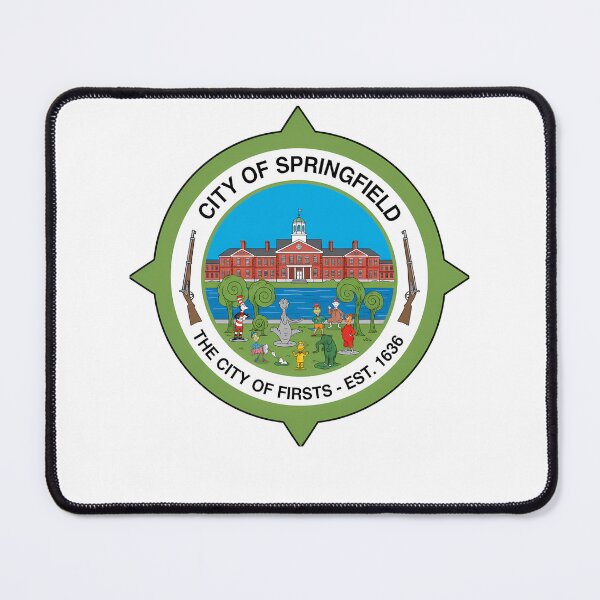 Item preview, Springfield City of Firsts Whimsical Historical Emblem designed and sold by k3rstman1.
