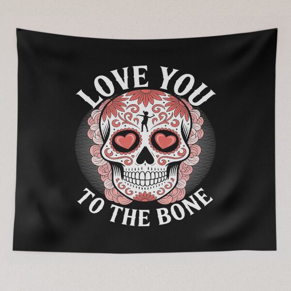 Item preview, Love You to the Bone designed and sold by HORIZBoutique.