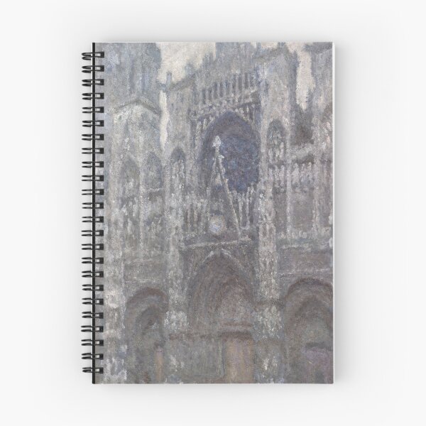 Item preview, The Cathedral in Rouen the Portal Grey Weather by Claude Monet: Impressionist Poster designed and sold by artofuniverse.