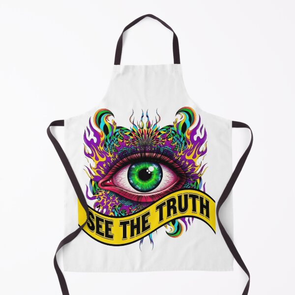 Item preview, Psychedelic All-Seeing Eye Art – See the Truth, Trippy Visionary Third Eye Spiritual Design designed and sold by Luminari Creations.
