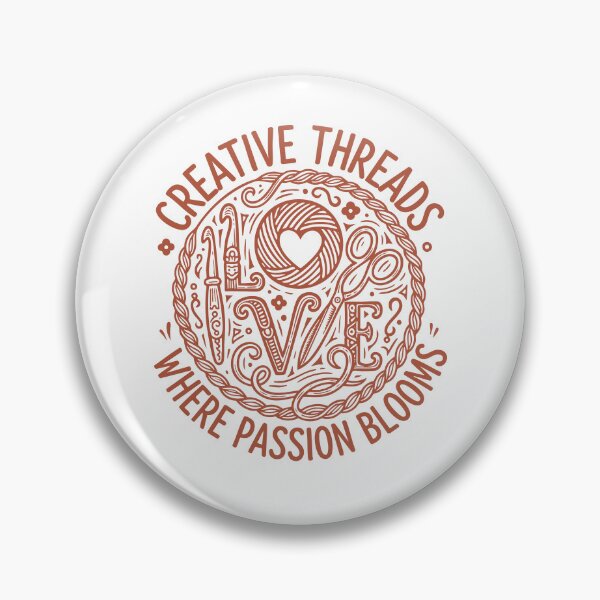 Item preview, Creative Threads Love Crocheting Passion Blooms designed and sold by LuminOrb.