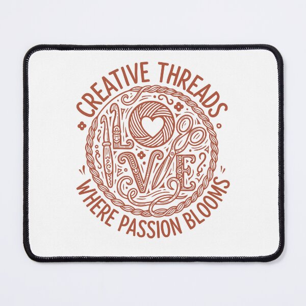 Item preview, Creative Threads Love Crocheting Passion Blooms designed and sold by LuminOrb.