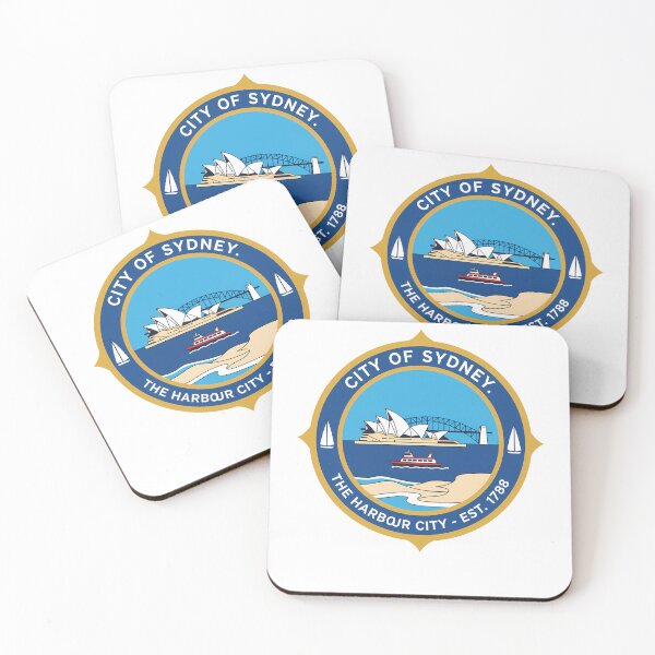 Item preview, Sydney Harbour City Opera House Bridge Emblem designed and sold by k3rstman1.