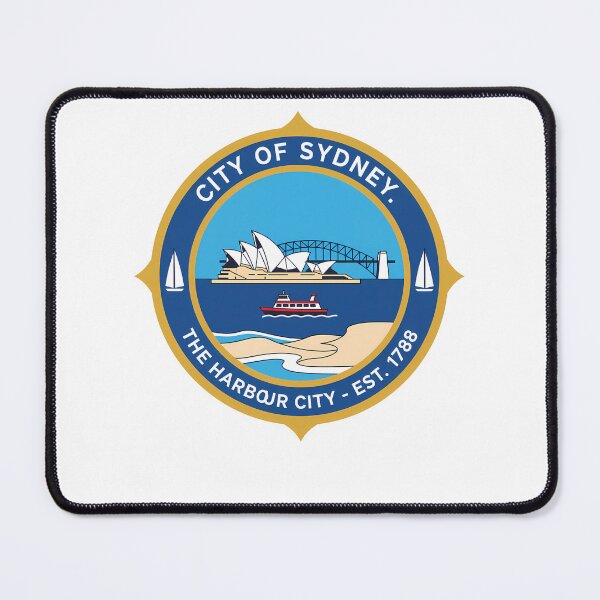 Item preview, Sydney Harbour City Opera House Bridge Emblem designed and sold by k3rstman1.