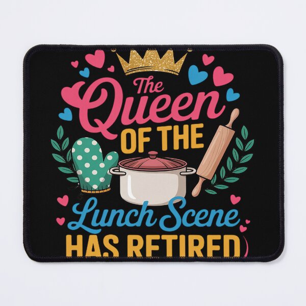 Item preview, Lunch Lady Scene Has Retired Funny Cafeteria designed and sold by FluoroWave.