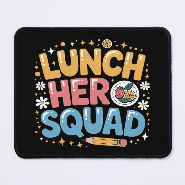 Item preview, Lunch Lady Squad Lunch Hero Squad Preppy Back To School designed and sold by FluoroWave.