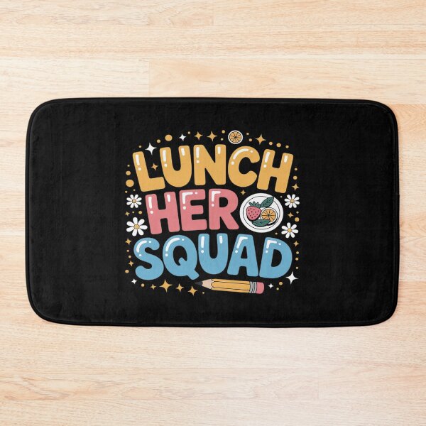 Item preview, Lunch Lady Squad Lunch Hero Squad Preppy Back To School designed and sold by FluoroWave.
