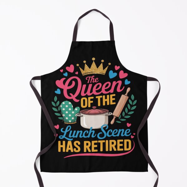 Item preview, Lunch Lady Scene Has Retired Funny Cafeteria designed and sold by FluoroWave.