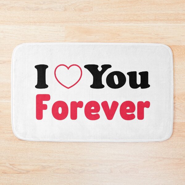 Item preview, Valentines Day Gift I Love You Forever Heart Design designed and sold by CosmoMagiclk.