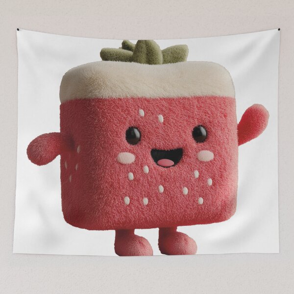 Item preview, Happy Strawberry Cube designed and sold by v1per4ever.