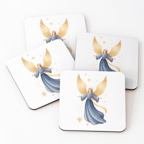 Item preview, Celestial Angel Illustration designed and sold by debbiedoodarday.
