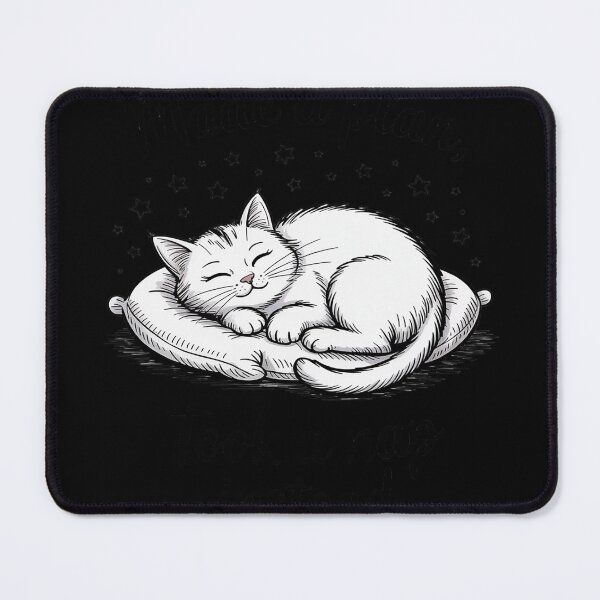 Item preview, Made a Plan Took a Nap Instead Funny Cat designed and sold by FluoroWave.