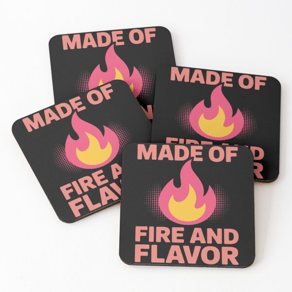 Item preview, Made of Fire and Flavor Neon Flame designed and sold by FluoroWave.