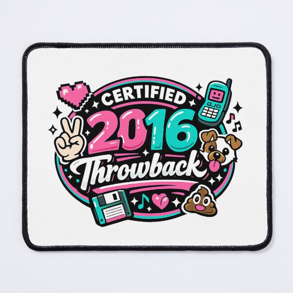 Item preview, Certified 2016 Internet Nostalgia Badge designed and sold by GrawerekCom.