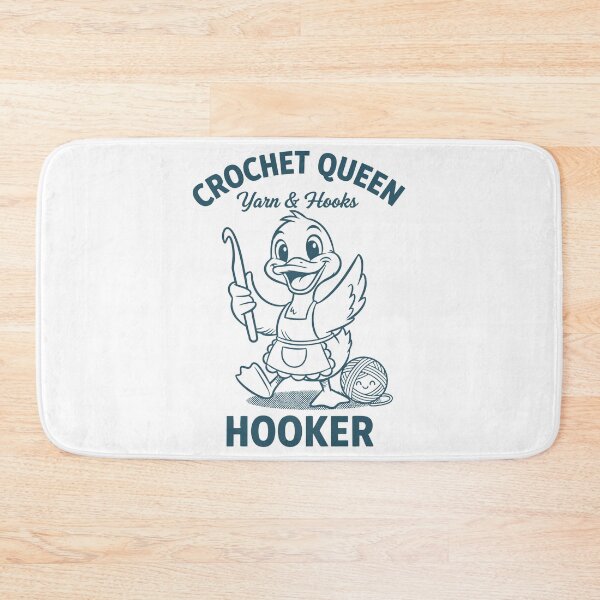 Item preview, Crochet Lover Crochet Queen Yarn Hooks Hooker designed and sold by LuminOrb.