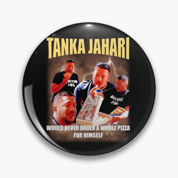 Item preview, Tanka Jahari would never order a whole pizza for himself graphic designed and sold by SheriPeroni.