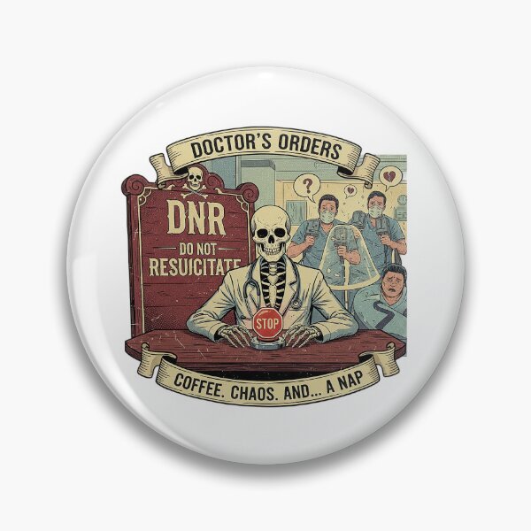 Item preview, Do Not Resuscitate - Minimalist Dark Humor Quote designed and sold by YoYoYammY.