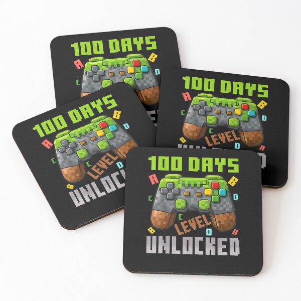 Item preview, 100 Days Level Unlocked Gaming 100 Days of School Boys designed and sold by MatherFisher.