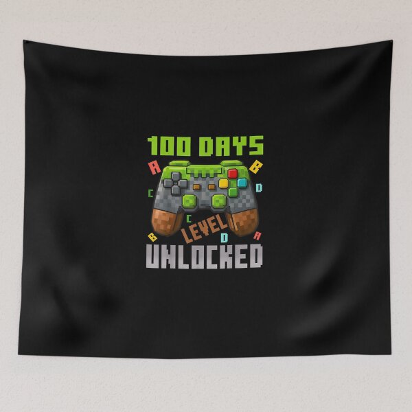 Item preview, 100 Days Level Unlocked Gaming 100 Days of School Boys designed and sold by MatherFisher.