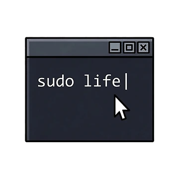 Artwork thumbnail, Command Line Sticker by Art for Every Person