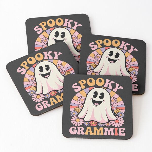 Item preview, Spooky Grammie Floral Ghost Hippie Halloween Spooky Family designed and sold by Dolostope.