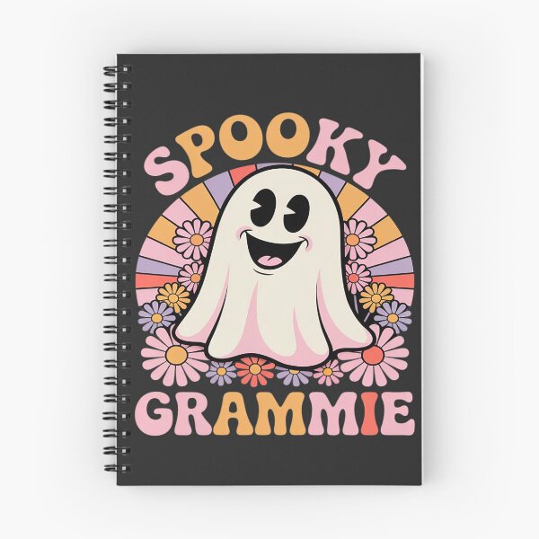 Item preview, Spooky Grammie Floral Ghost Hippie Halloween Spooky Family designed and sold by Dolostope.