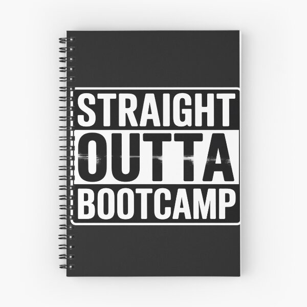 Item preview, Straight Outta Bootcamp Soldier Basic Training Graduate designed and sold by Dolostope.