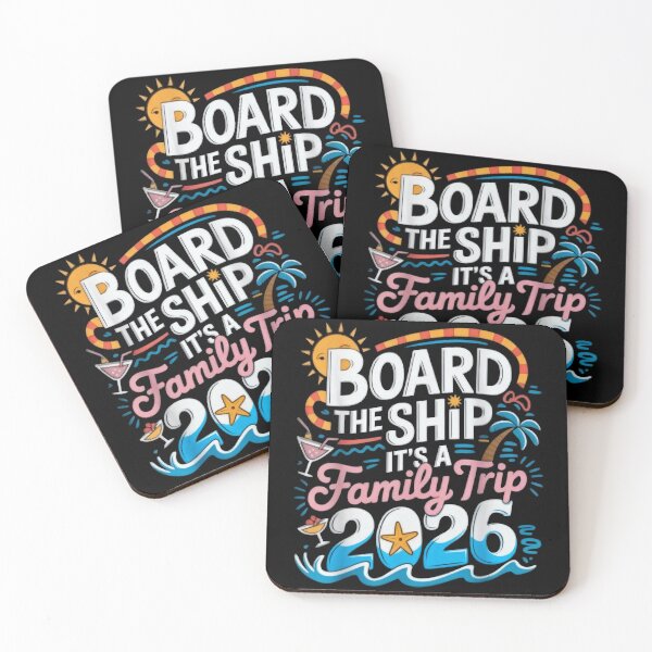 Item preview, Board the Ship It's a Family Trip 2026 Cruising Cruise designed and sold by CosmoKitsch.
