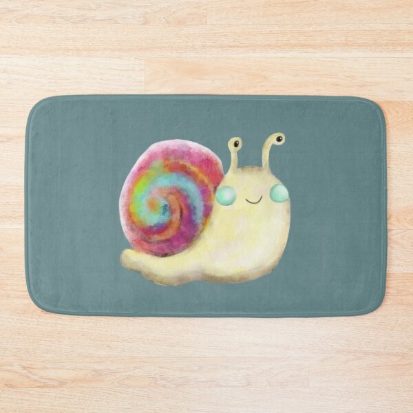 Item preview, Wee Snail - Cute Watercolor designed and sold by LittleCloudShop.