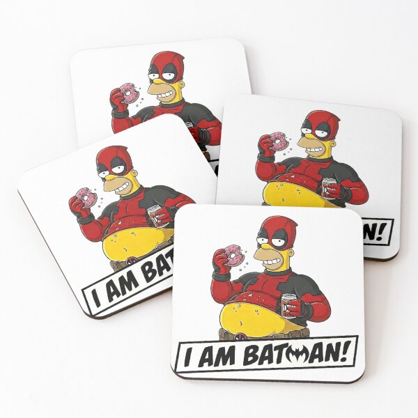 Item preview, Homer Deadpool Batman designed and sold by hristov-Designs.