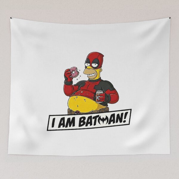 Item preview, Homer Deadpool Batman designed and sold by hristov-Designs.