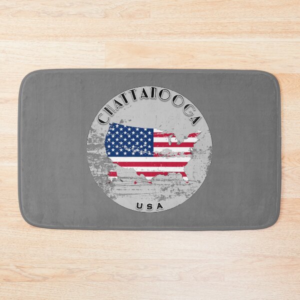 Item preview, Chattanooga United States of America | Worn Flag Travel Badge designed and sold by World Designs.